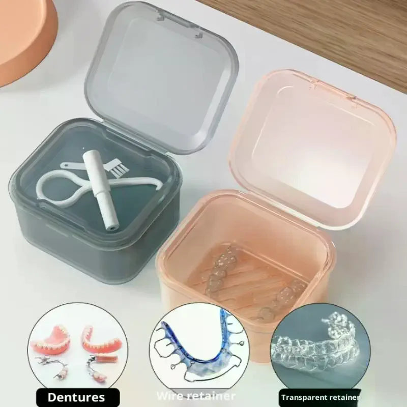 Dental Retainer & Braces Storage Case with Accessories Retainer Storage Case QXL