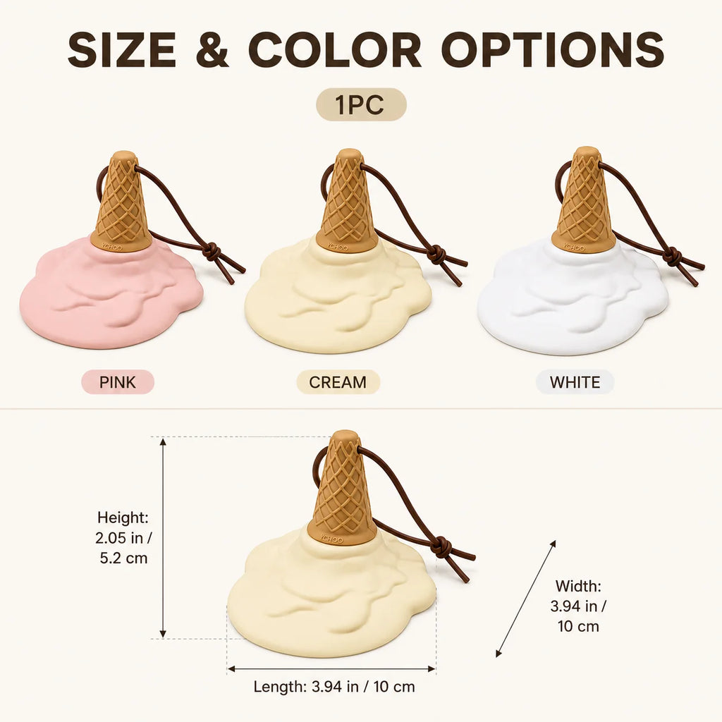 Ice Cream Door Stopper – Suction Cup Wall & Floor Protector Door Stopper QXL