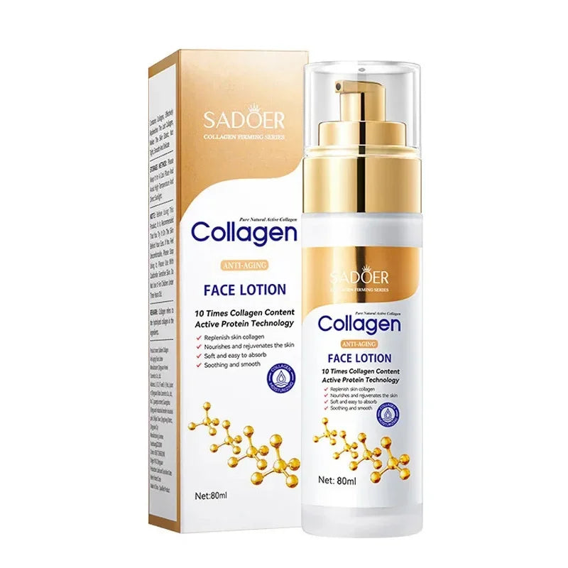 SADOER Collagen Facial Serum – Hydrating Oil Control Essence Facial Serum QXL Default Title