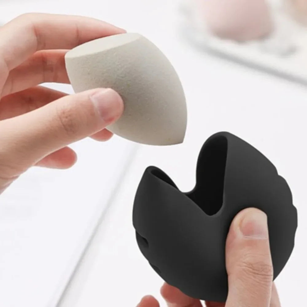 Silicone Makeup Sponge Holder & Travel Case | Eco-Friendly Sponge Holder Case QXL