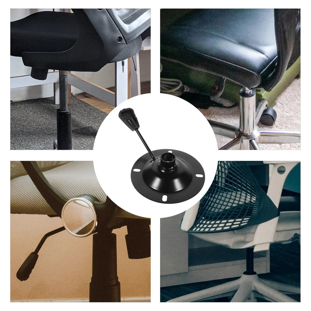 Heavy-Duty Iron Swivel Tilt Mechanism Base for Barber Chair Chair Swivel Base QXL