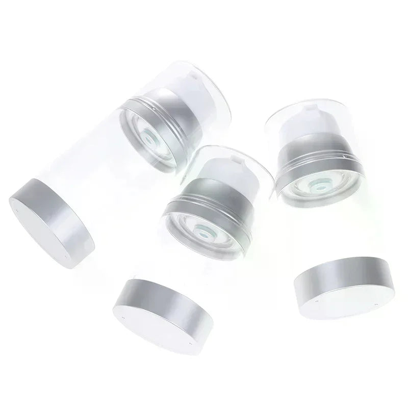Refillable Airless Pump Jar 100/120/150ml | Travel Cream Bottle Airless Pump Jar QXL