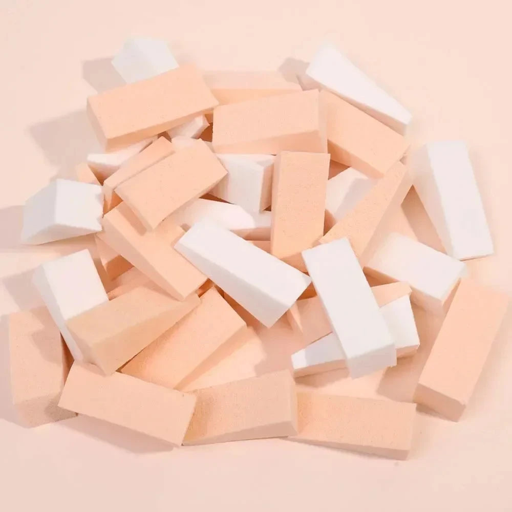 Wedge Makeup Sponges for Foundation & Blending | 20/60/100 Pack Makeup Sponge Set QXL