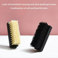 Nylon Shoe Brush Set | Soft & Firm Bristles – Sports & Leather Shoe Cleaning Brush QXL Default Title