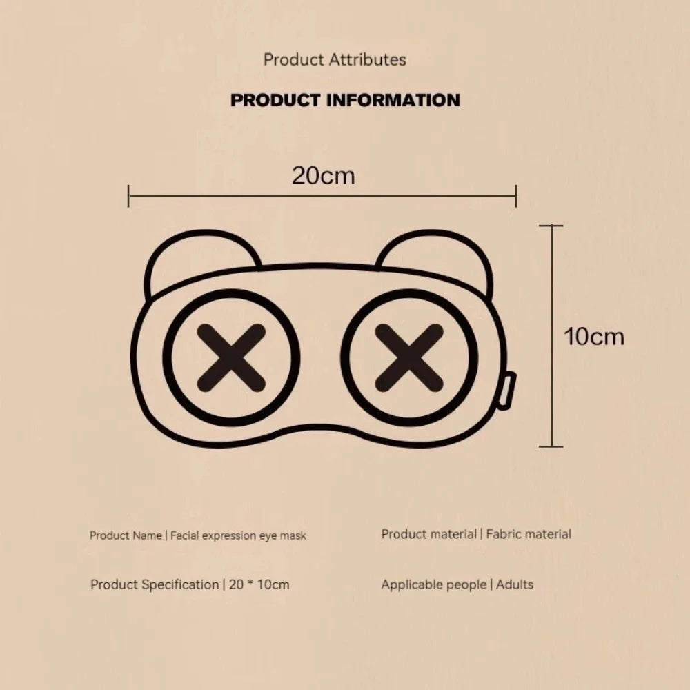 Cute Kids Sleep Eye Mask | Light Blocking Shade Cover Sleep Eye Mask QXL