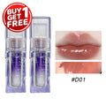 2-Pack Glitter Mirror Lip Gloss | 7 Colors Shimmer Hydrating Shimmer Lip Gloss QXL 01