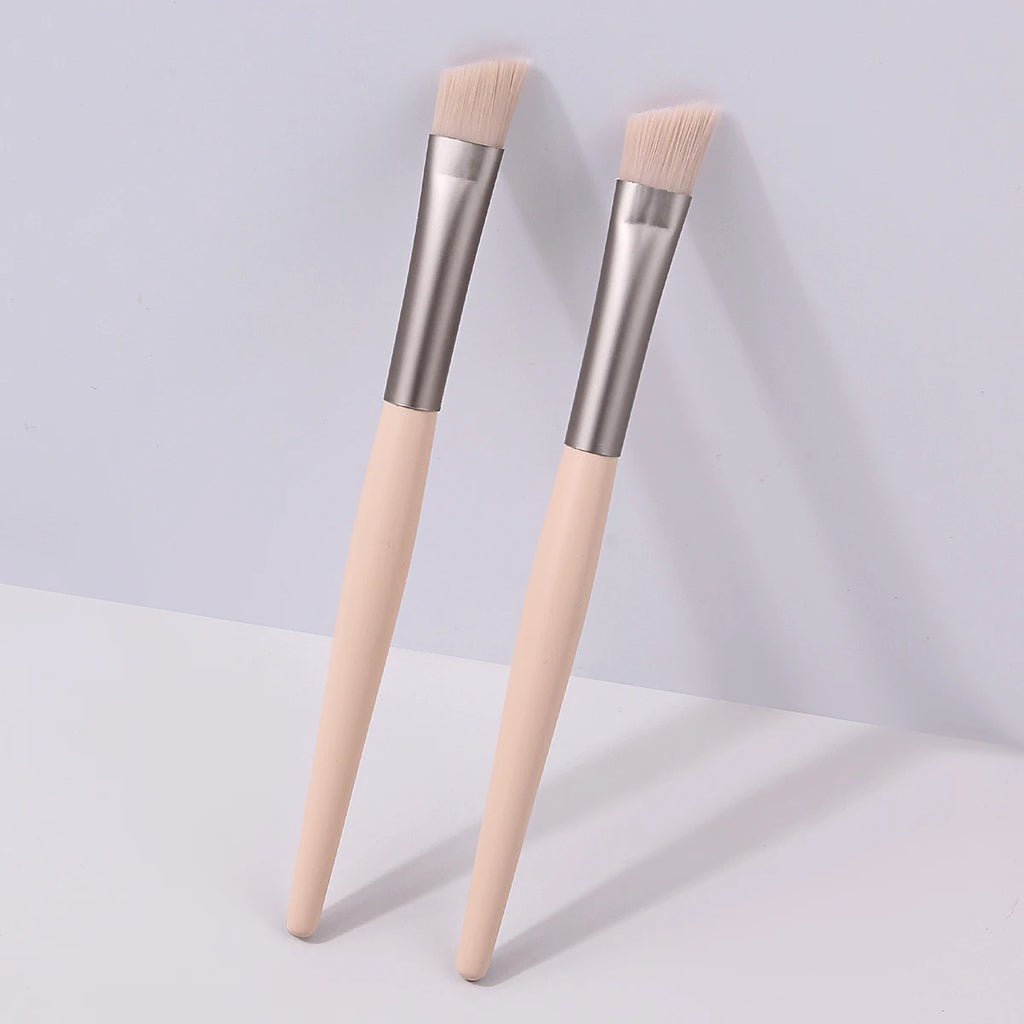 KOSSHOW 2-Pack Angled Eyebrow Brush Set – Define & Fill Brows Eyebrow Brush Set QXL