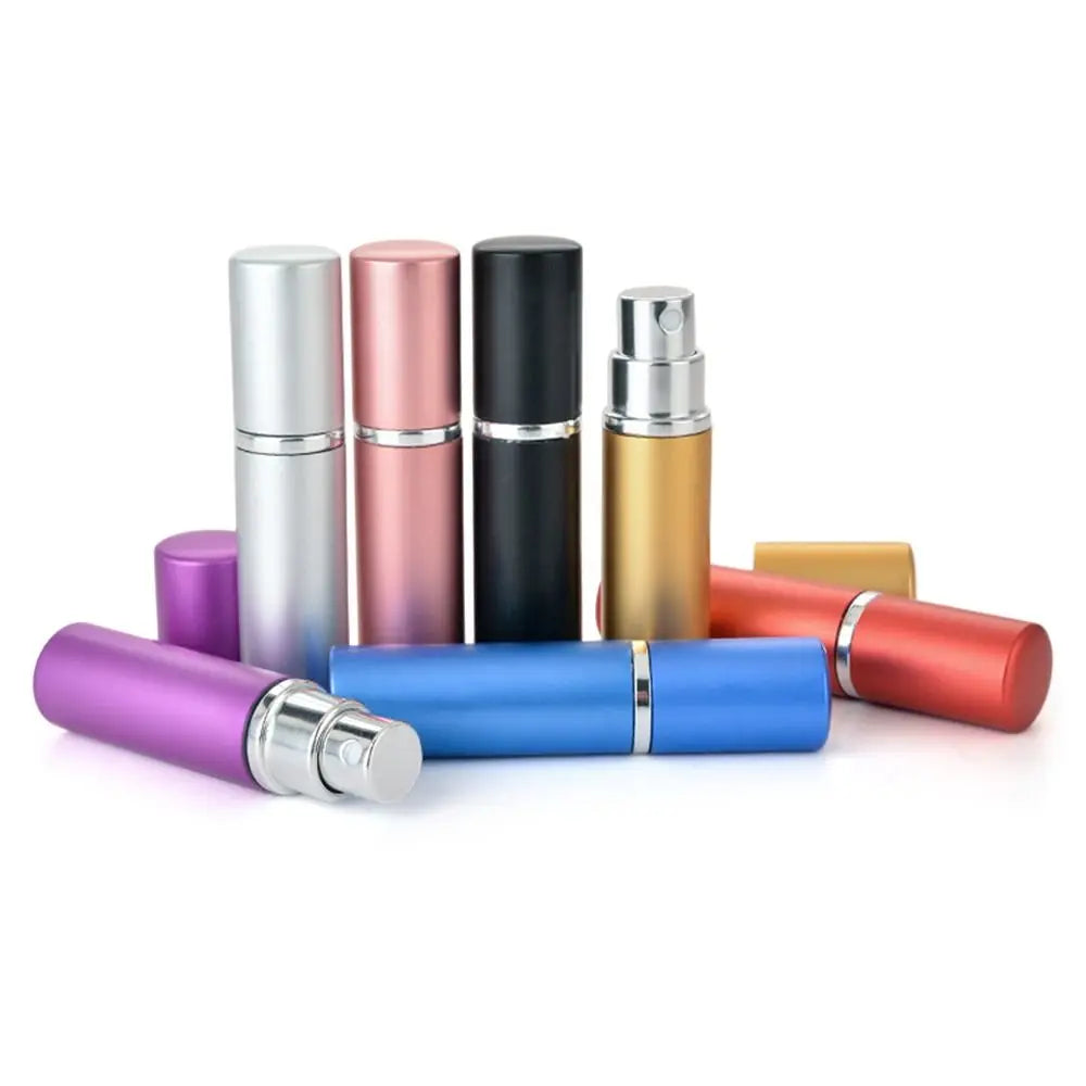 5ml Aluminum Perfume Atomizer – Refillable Travel Spray Bottle Perfume Atomizer QXL