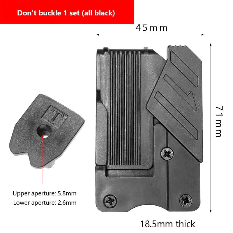 Belt Clip Tool Holder for Drill, Wrench & Tape Measure Tool Belt Clip QXL A1