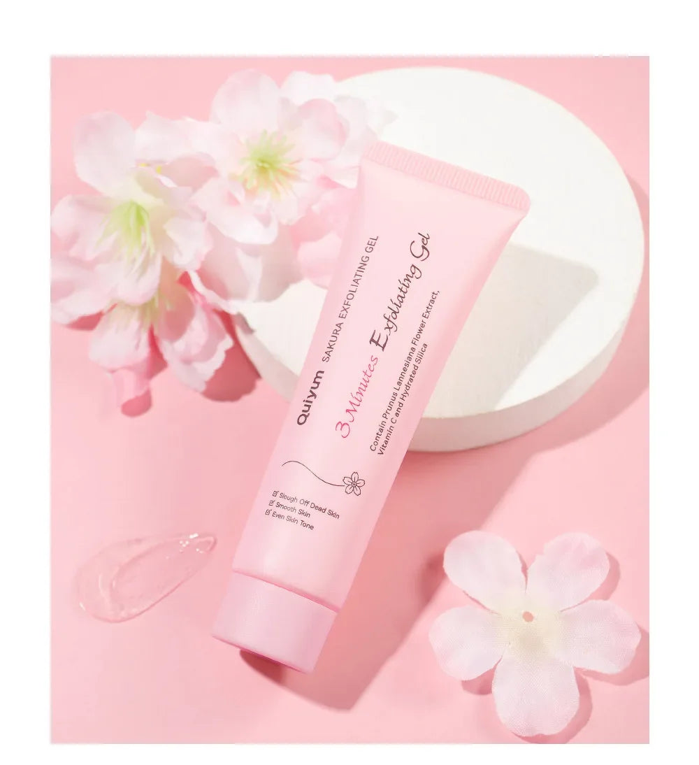 LAIKOU Sakura Exfoliating Peeling Gel Face Scrub 30g/50g Facial Exfoliating Gel QXL 30g