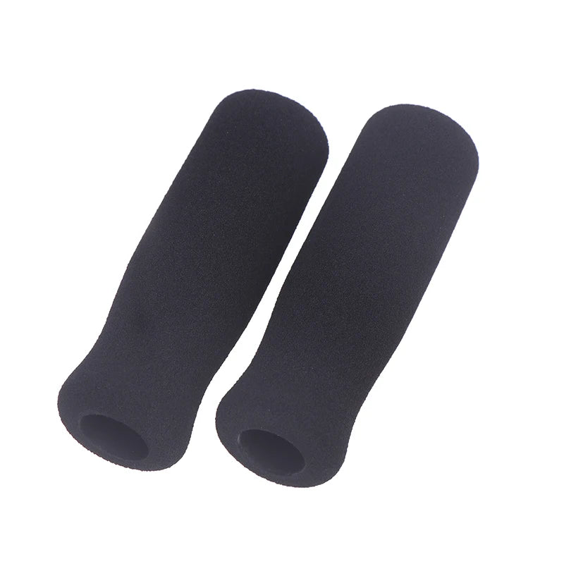 2-Pack Sponge Walker Handle Grips | Anti-Slip Cane Covers Walker Handle Grips QXL Black