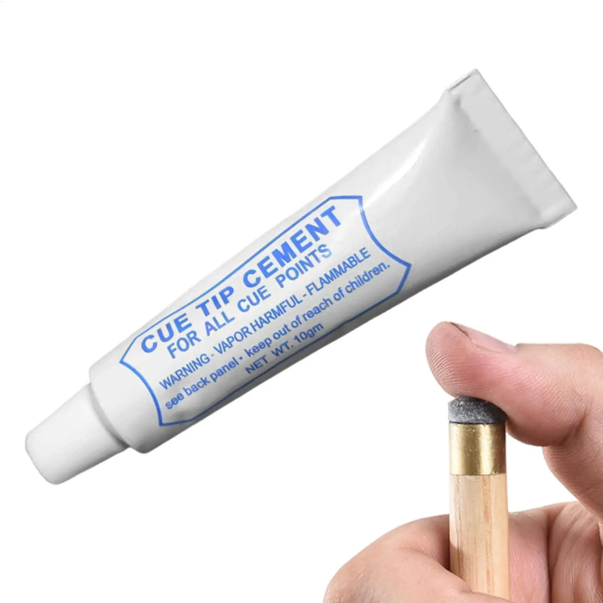 Pool Cue Tip Glue & Repair Tool | Billiard Accessory Cue Tip Repair Glue QXL