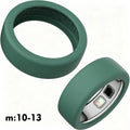 Silicone Protector Cover for Oura Ring 5 | Workout Case Smart Ring Case QXL Dark M size