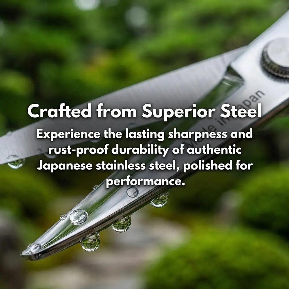 Stainless Steel Pruning Shears | Spring-Assist Garden Trimmer Garden Pruning Shears QXL
