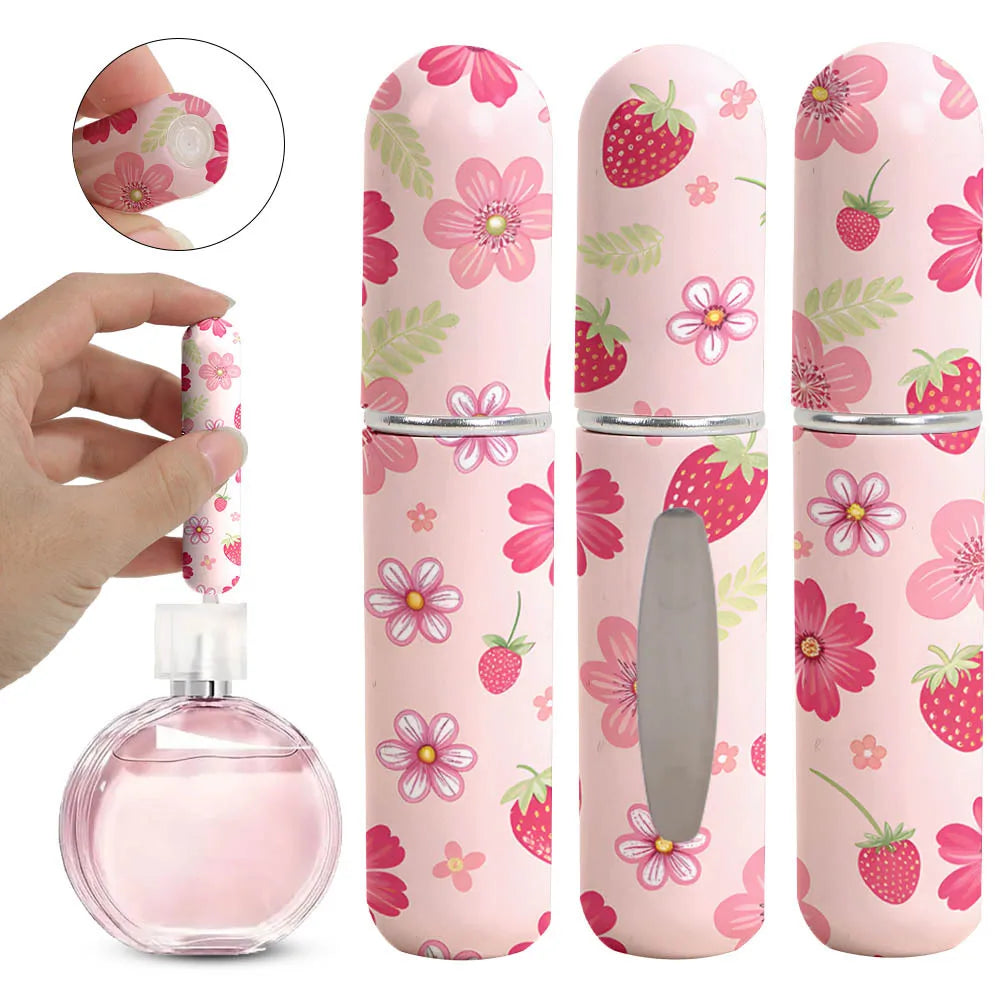 5ml Refillable Mini Perfume Atomizer Spray Bottle | Travel Perfume Atomizer Bottle QXL