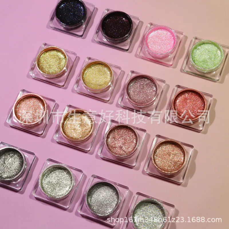 Diamond Liquid Eyeshadow Cream | 16 Shimmer & Glitter Shades Liquid Eyeshadow Cream QXL