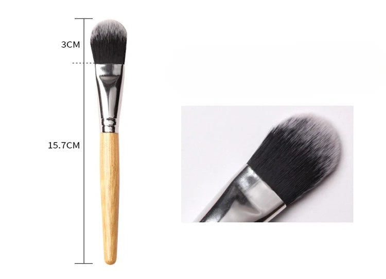 Eyeshadow Brush | Bamboo Handle Synthetic Fiber Makeup Tool Eyeshadow Makeup Brush QXL 1Pc