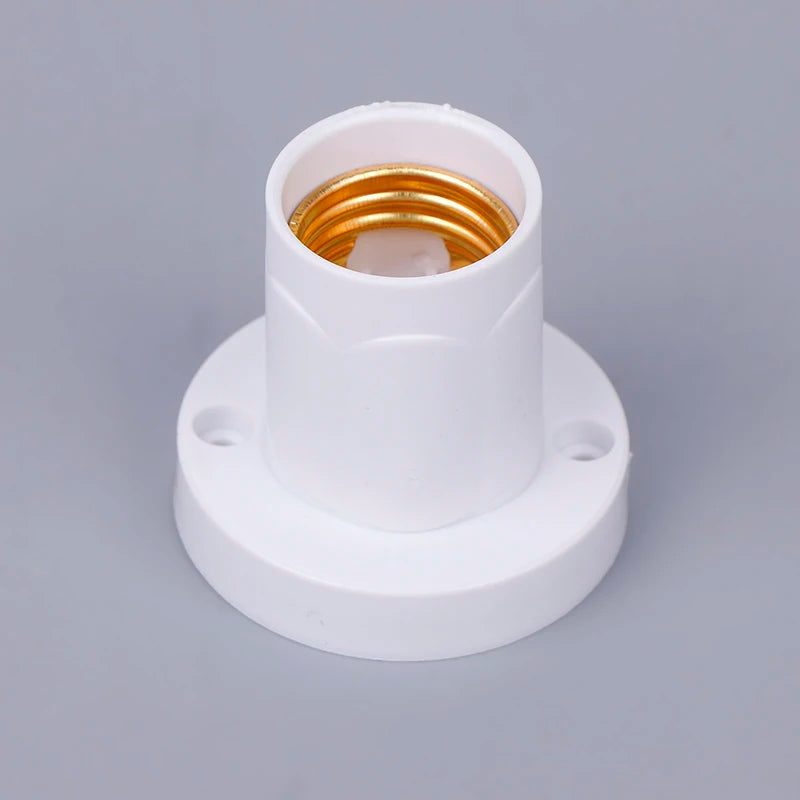 Rotatable E27 Lamp Holder 10A 230V | Straight & Angled Base Lamp Holder Socket QXL