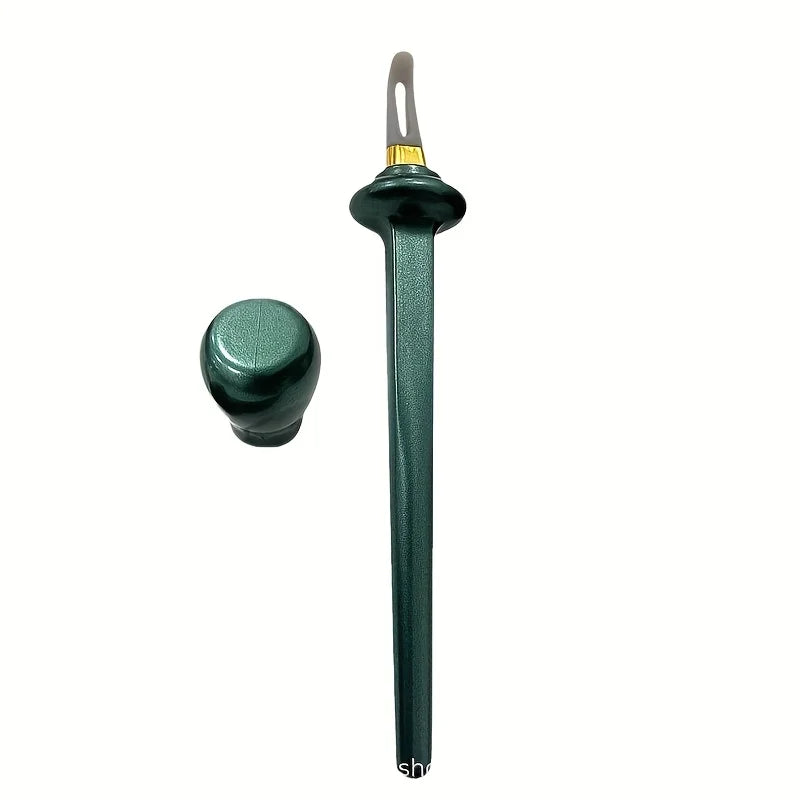Silicone Eyeliner Tool Stick | Flexible Precision Pen Tip Eyeliner Applicator Tool QXL Green