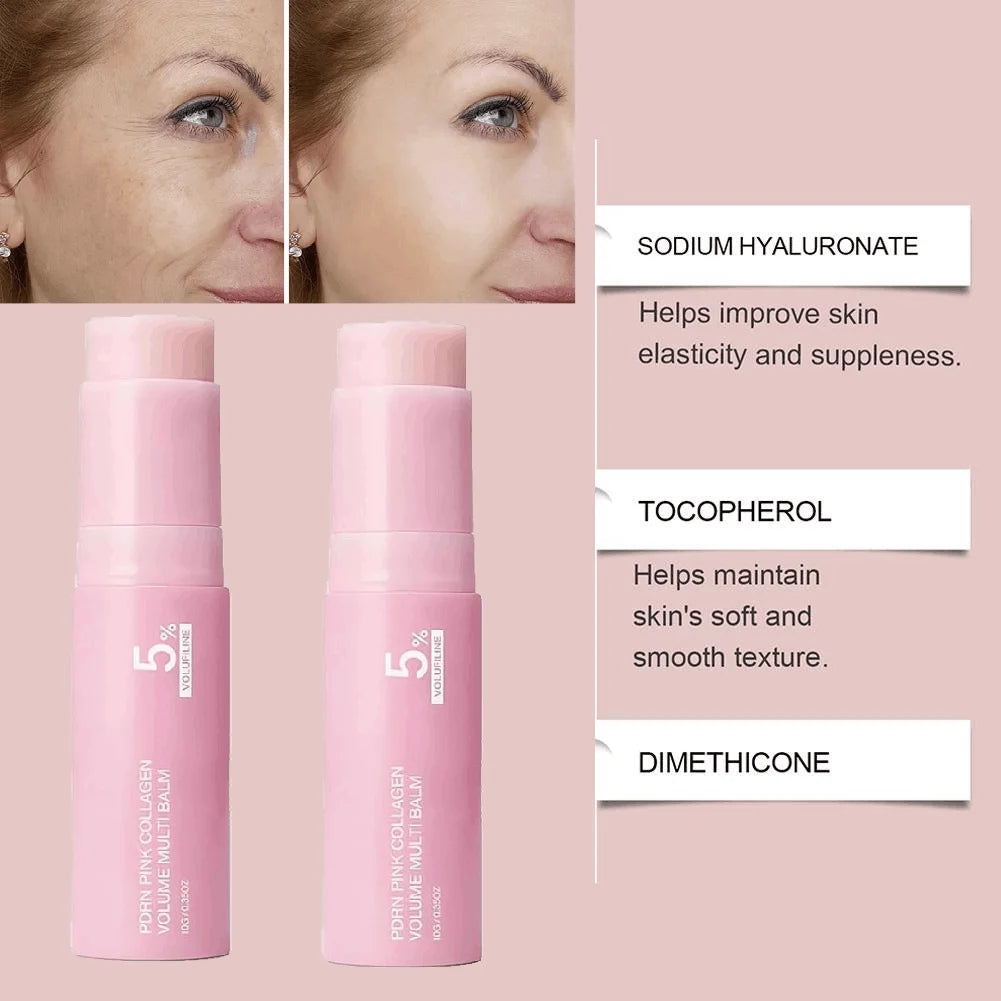 Collagen Multi Balm Stick – Firming, Hydrating & Fine Lines Face Balm Stick QXL