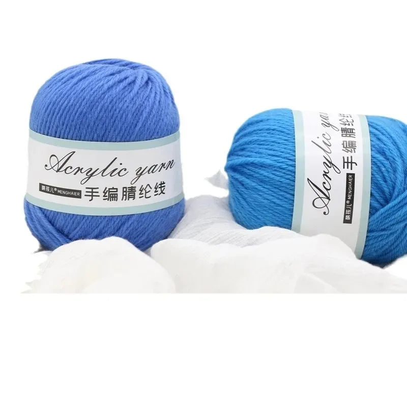 4-Strand Acrylic Knitting Yarn | DIY Crochet for Beginners Acrylic Knitting Yarn QXL
