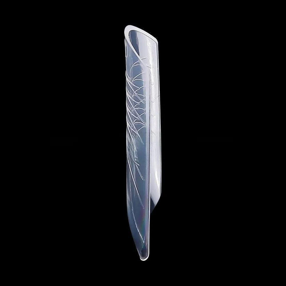 150-Pc Reusable Sandwich Nail Forms | 15 Sizes French Tips Nail Extension Forms QXL