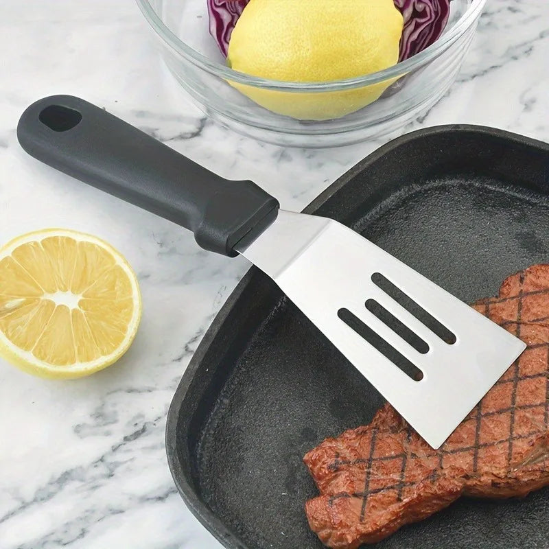 Mini 3-in-1 Stainless Steel Spatula – Cutter, Turner & Server Kitchen Spatula QXL