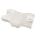 Satin Memory Foam Pillow | Anti-Wrinkle Neck Support Memory Foam Pillow QXL WHITE 62x38x10cm