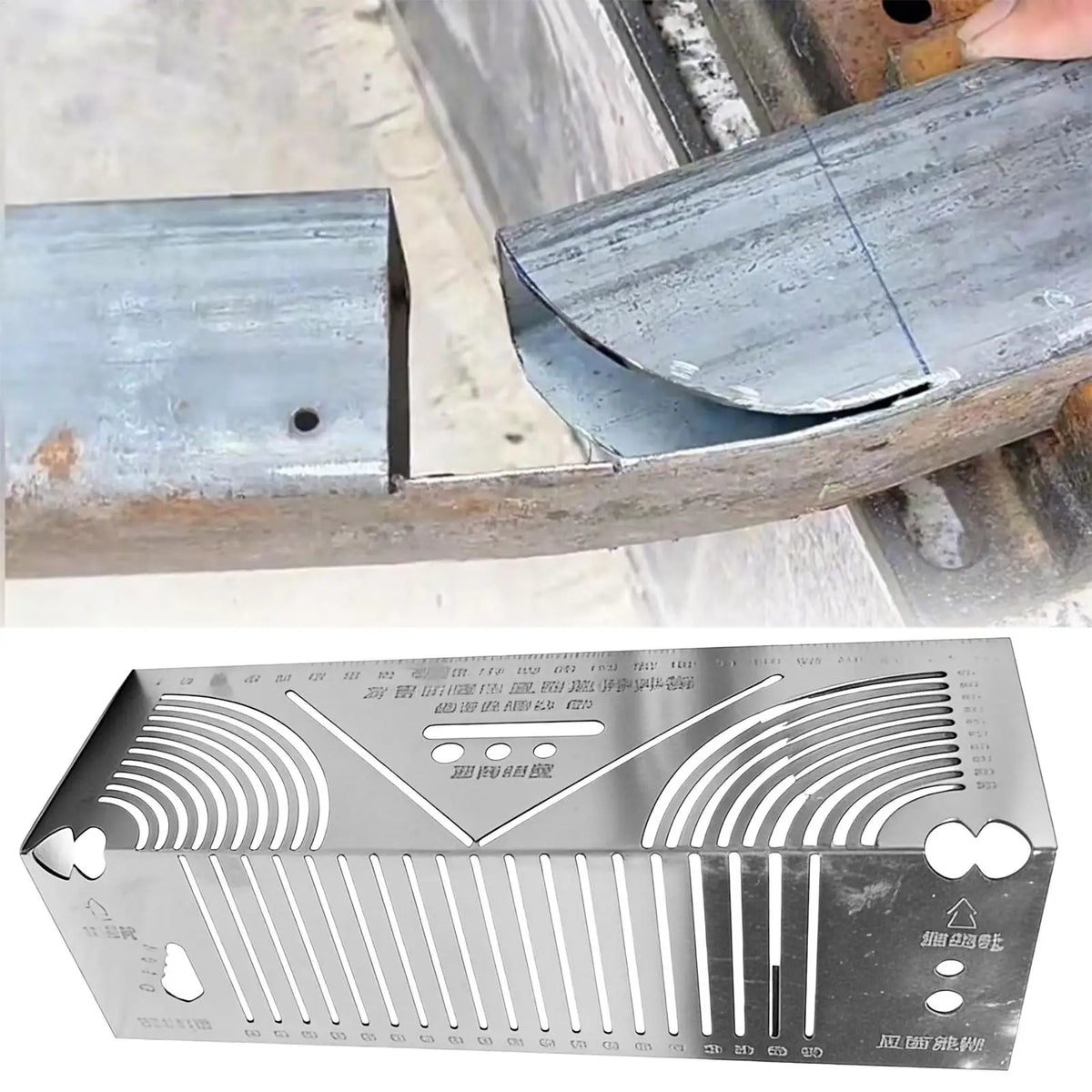 Arc Marking Ruler | 90° Right Angle & Arc Marking Tool Marking & Layout Ruler QXL