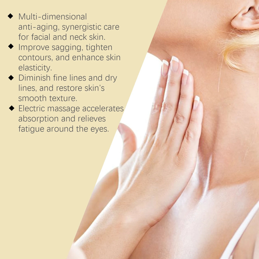 Polypeptide Firming Eye & Neck Cream Set | Electric Massage Firming Skincare Set QXL