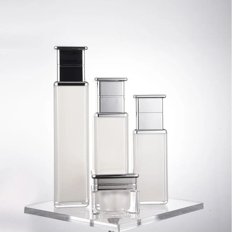 Empty Acrylic Lotion Pump Bottle | Refillable Cosmetic Container Cosmetic Pump Bottle QXL