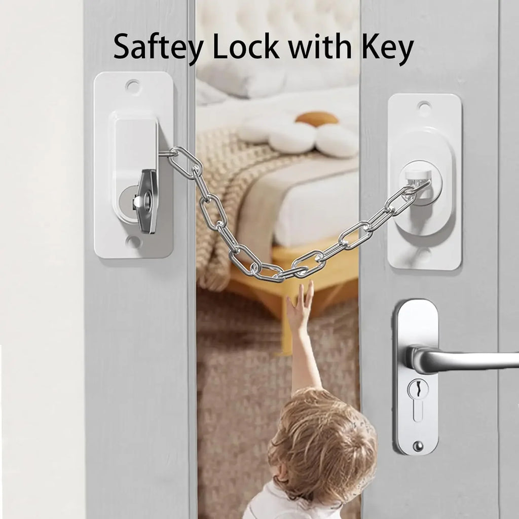 Child Safety Cabinet & Fridge Lock with Keys – 1/3 Pack Child Safety Lock QXL