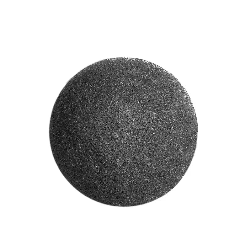 4-Pack Natural Konjac Face Cleansing Exfoliating Sponges Konjac Face Sponge QXL 4pcs Black