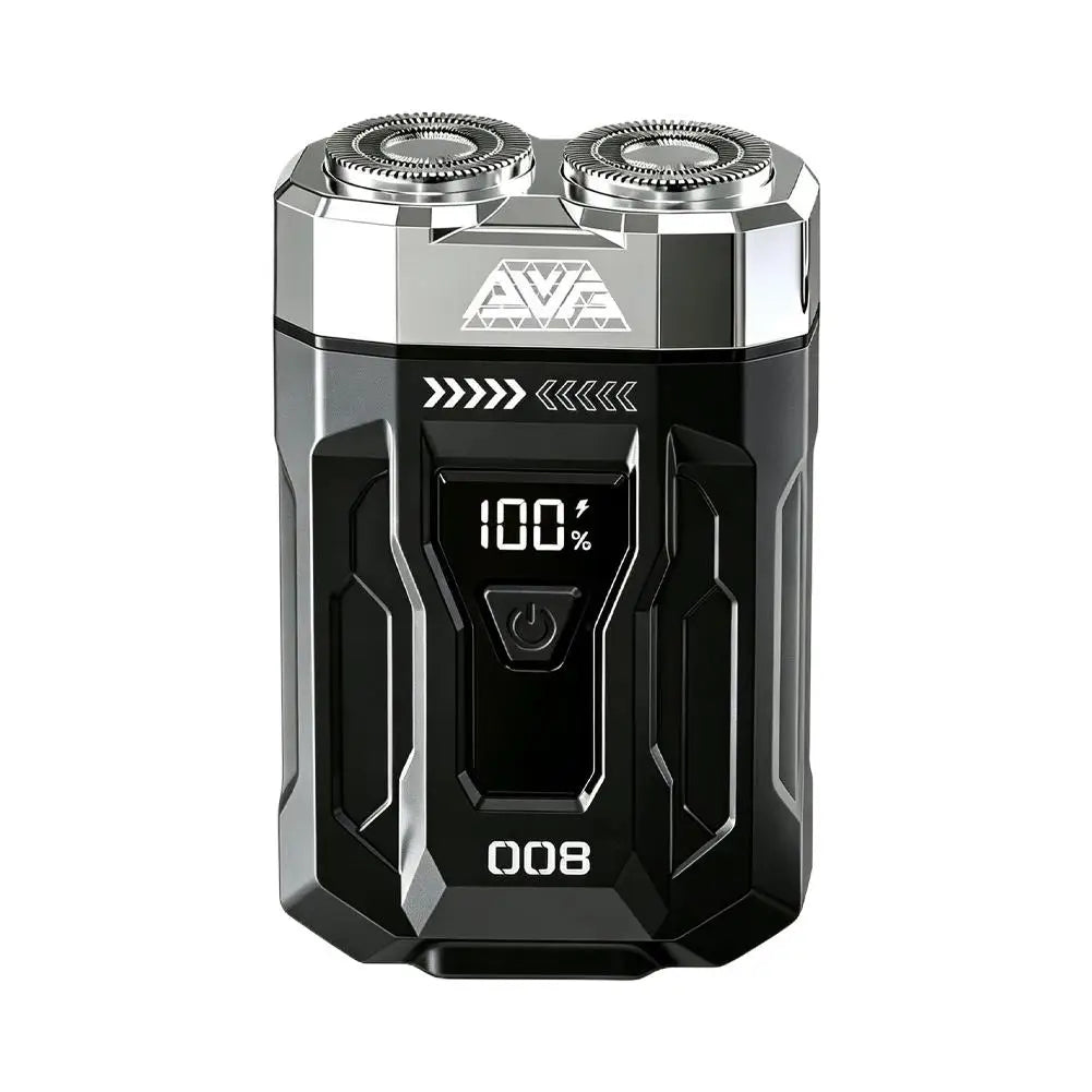 Men's Mini Dual Head Electric Shaver | LCD & Type-C Electric Shaver QXL A CN