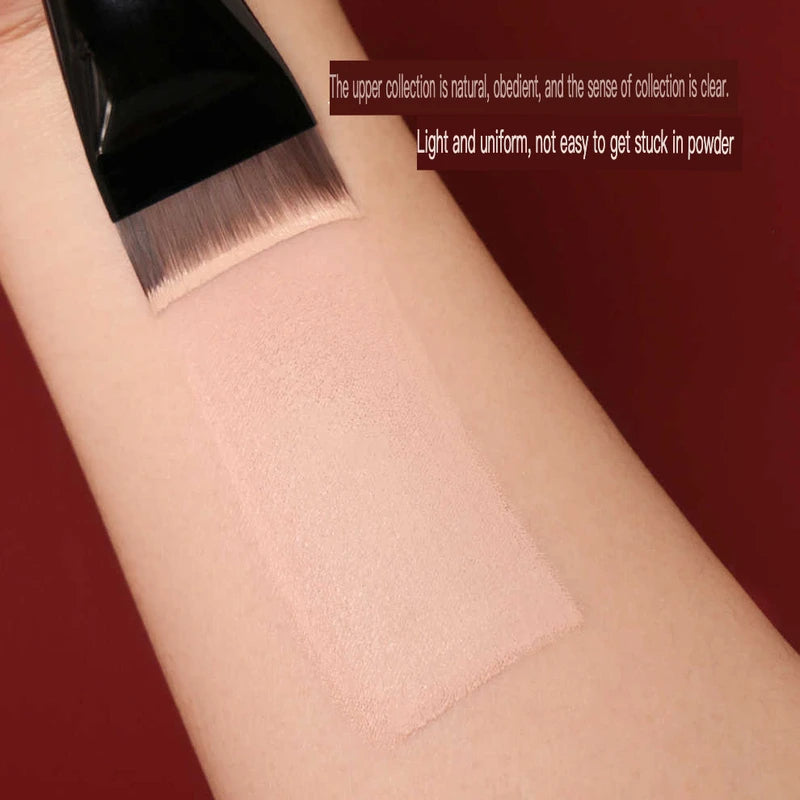 H69 Curved Foundation Brush – Beginner-Friendly & Lightweight Foundation Brush QXL