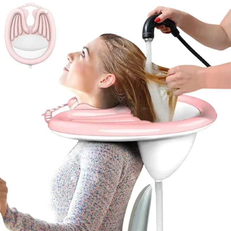 Inflatable Shampoo Basin | Portable Foldable PVC Hair Washing Tub Inflatable Shampoo Basin QXL