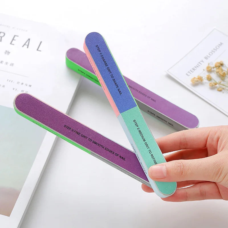 FUMOSIK 7-Sided Nail Buffer Block | Manicure Polishing Set Nail Buffer Block QXL