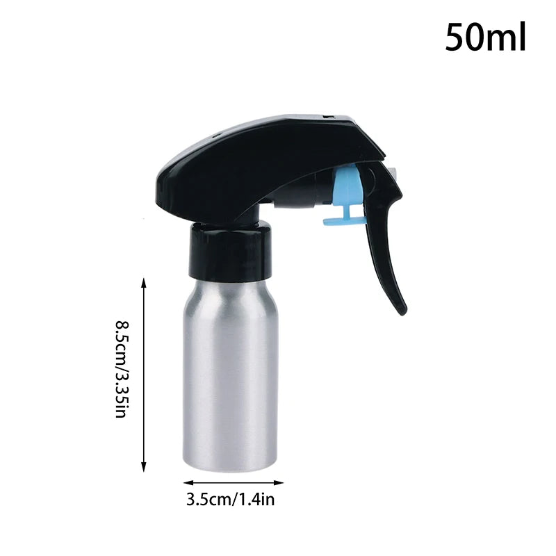 Refillable Aluminum Spray Bottle with Pump | Corrosion Resistant Aluminum Spray Bottle QXL 50ml