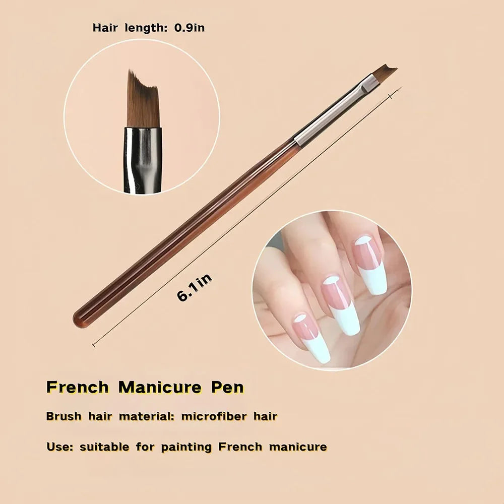 9-Piece Nail Art Brush Set | Multifunctional Nail Pen Kit Nail Art Brush Set QXL