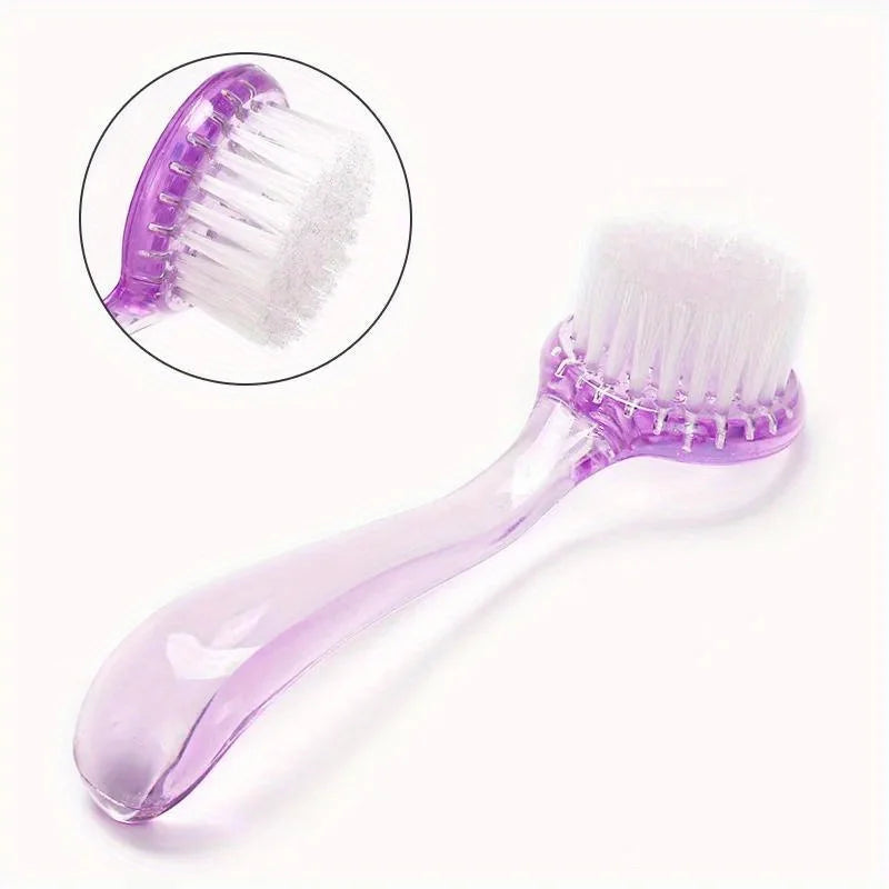 FUMOSIK Round Head Nail Cleaning Brush | Dust Remover Tool Nail Cleaning Brush QXL