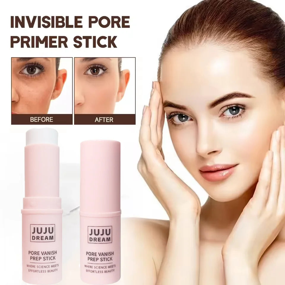 JUJU Dream Face Primer Stick | Matte Blur & Shimmer, 6g Makeup Primer Stick QXL