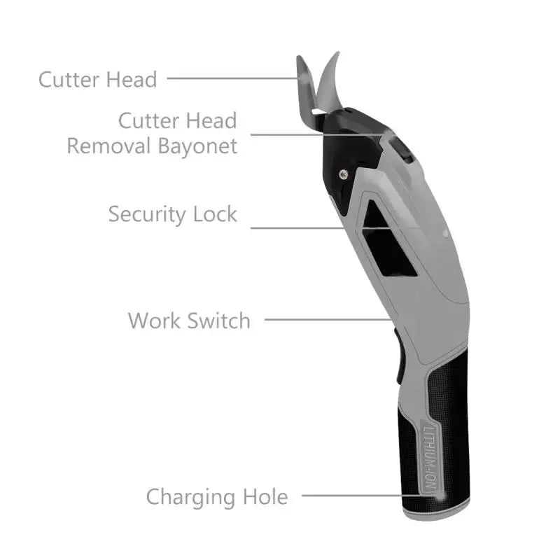 Dreamburgh USB Rechargeable Electric Scissors – Fabric & Leather Electric Scissors QXL