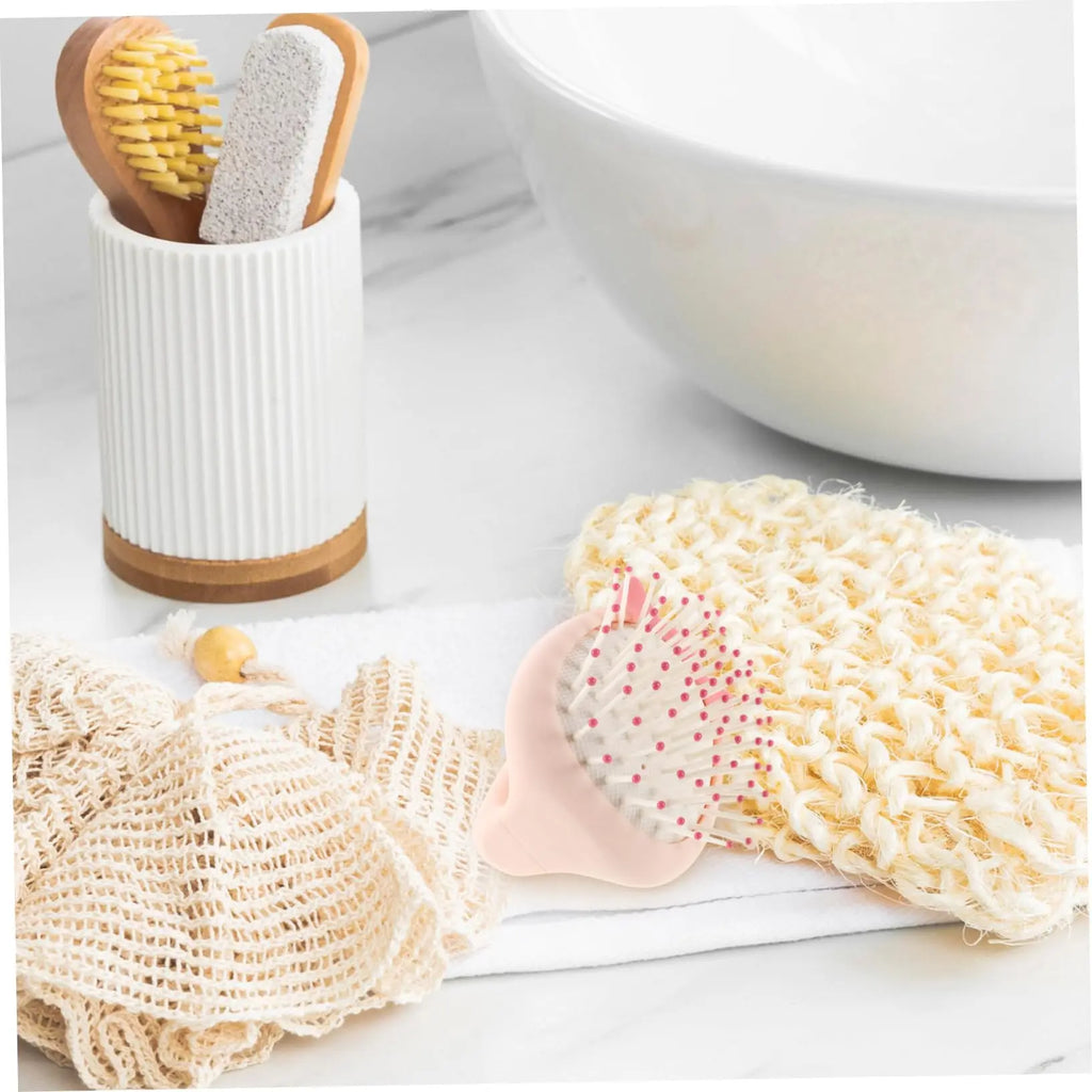 Mini Paddle Hairbrush | Kids Travel Scalp Massage Comb Kids Travel Hairbrush QXL