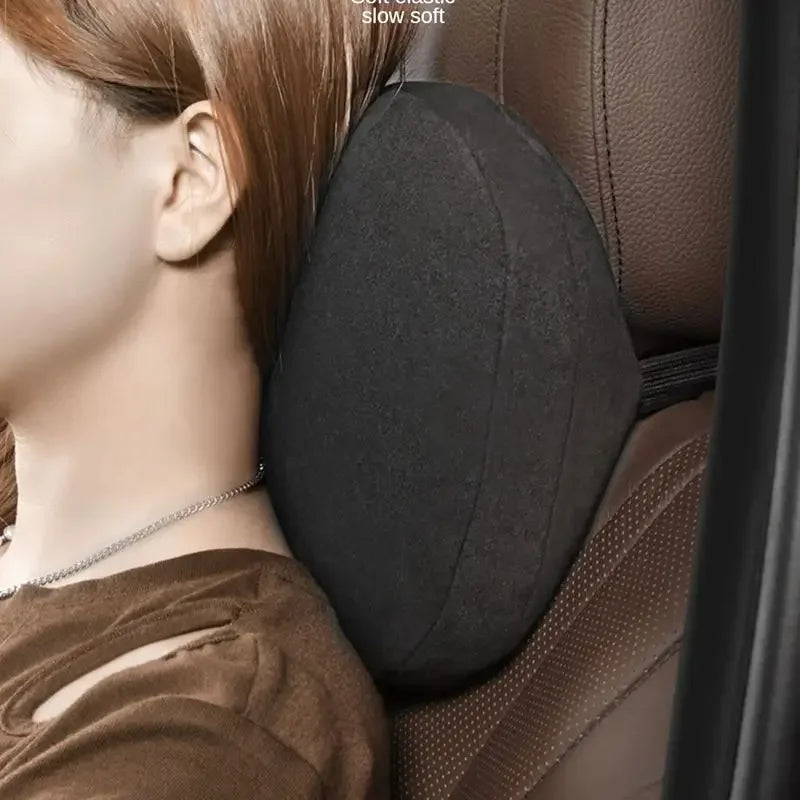 2-Pack Memory Foam Car Neck Headrest Pillows – Universal Fit Car Neck Pillow QXL