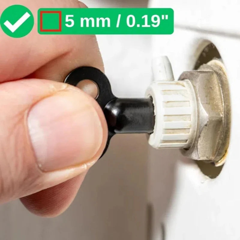 Zinc Alloy Radiator Bleed Key | Valve & Faucet Wrench Radiator Bleed Key QXL