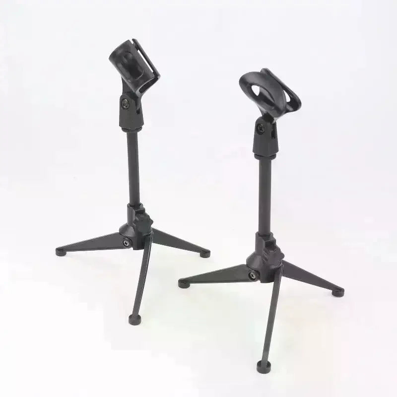 Adjustable Desktop Microphone Tripod Stand | Lightweight ABS Microphone Tripod Stand QXL