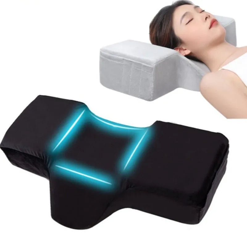 U-Shape Memory Foam Eyelash Extension Pillow | Ergonomic Neck Lash Extension Pillow QXL