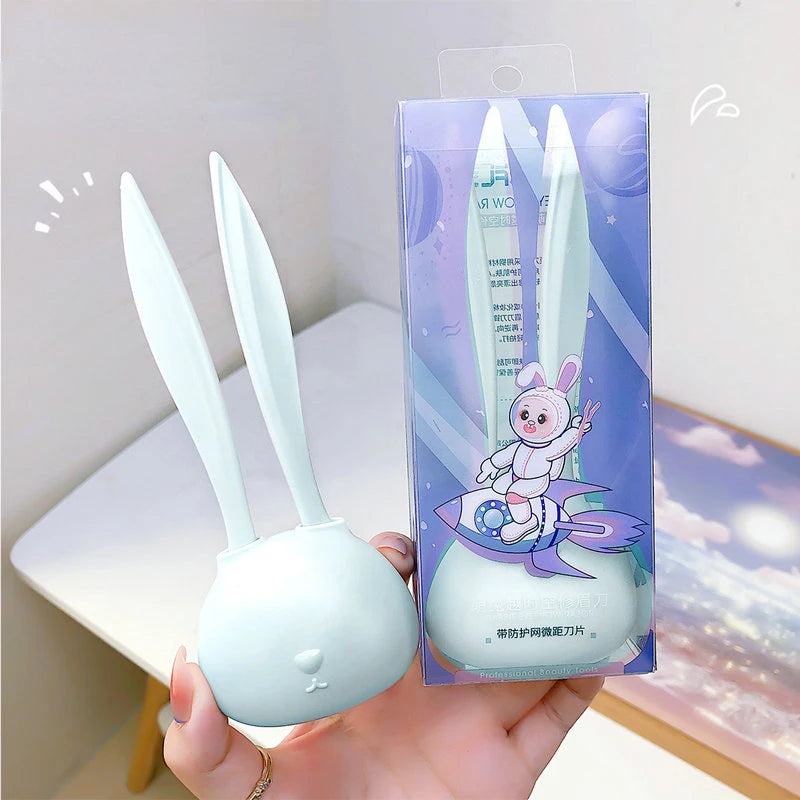 Rabbit Eyebrow Trimmer & Face Razor Shaping Blade Women Eyebrow Trimmer Razor QXL