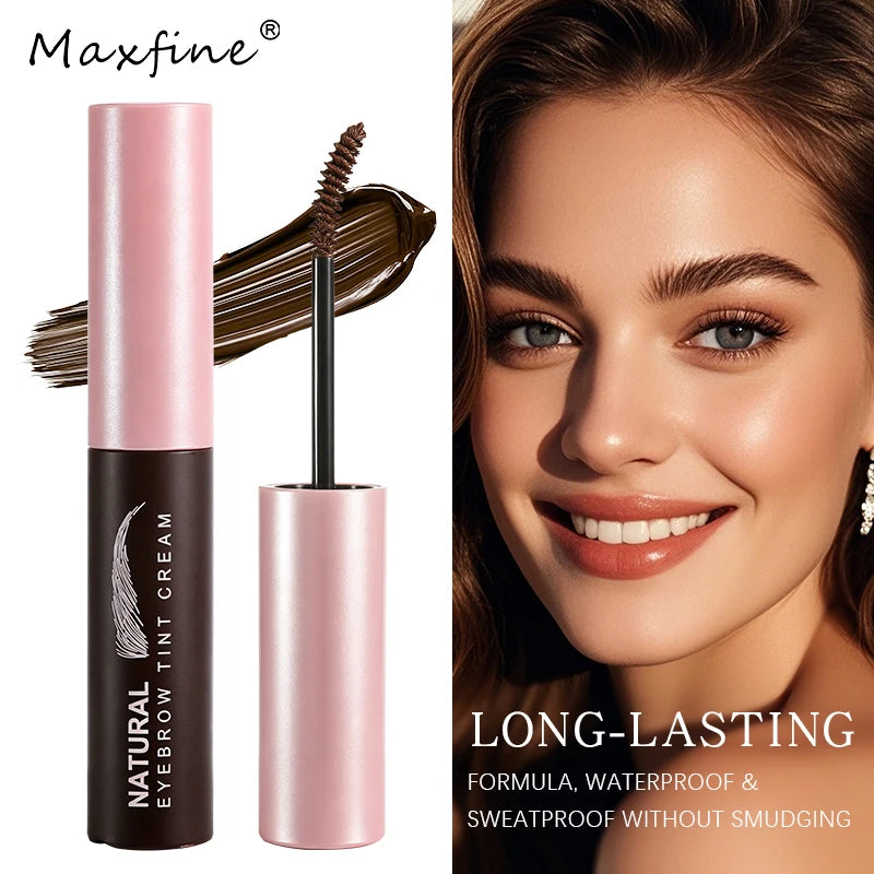 Waterproof Eyebrow Tint Cream | Long-Lasting Brow Mascara Eyebrow Tint Cream QXL