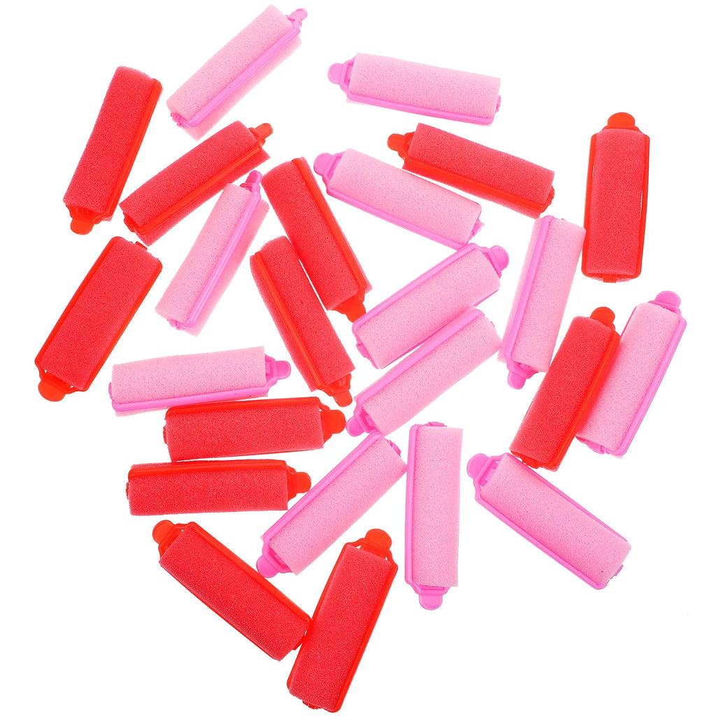 24-Pack Sponge Hair Rollers | Waves, Curls & Air Bangs Sponge Hair Rollers QXL